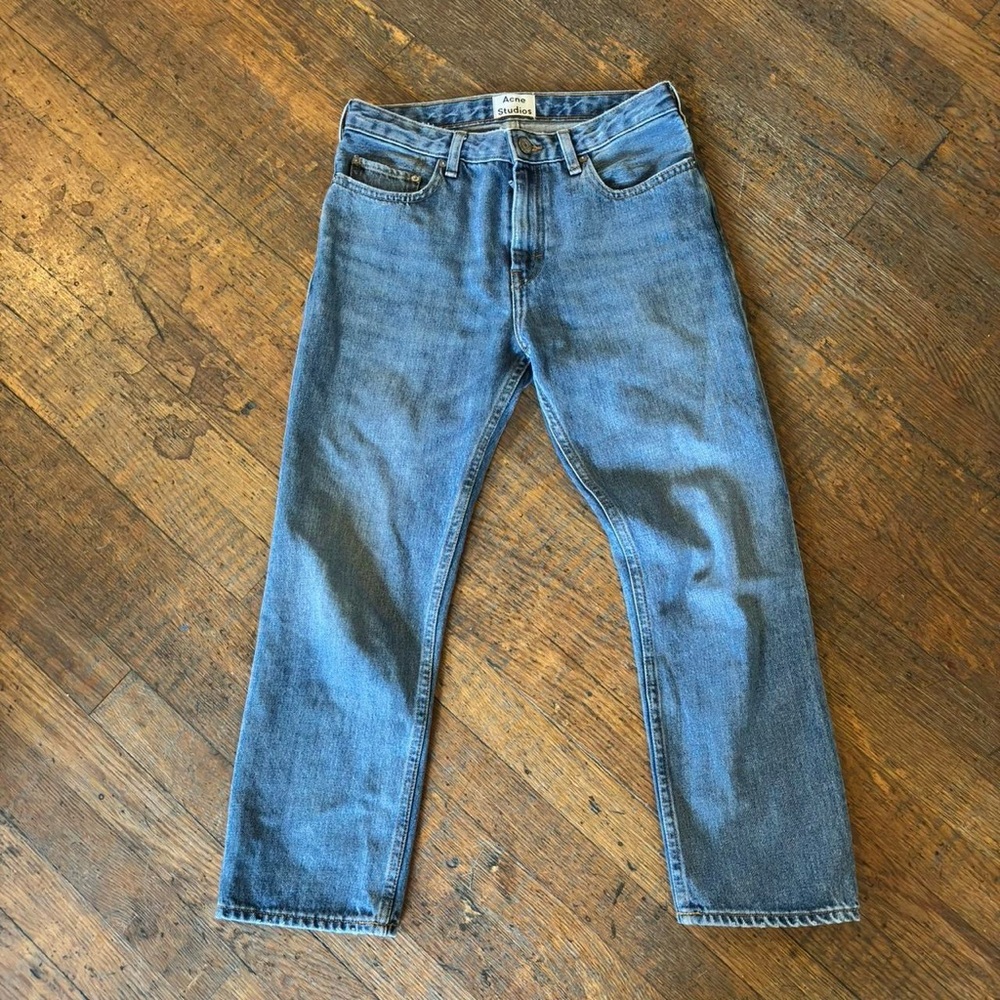 Acne Studios Pop LT vintage cropped jean